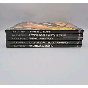 Fix It Yourself Time Life Books Set of 5 Books